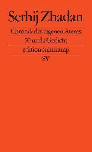 Buchcover und Innenansicht für das Buch: Chronik des eigenen Atems