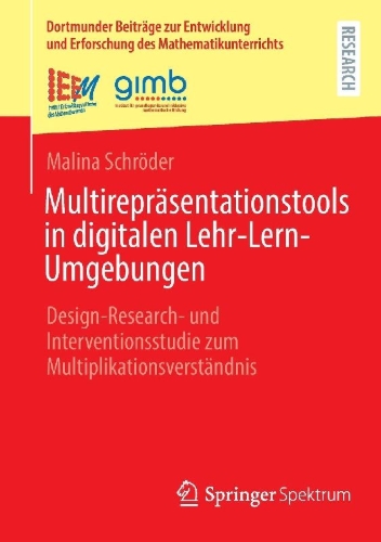 Buchcover und Innenansicht für das Buch: Multirepräsentationstools in digitalen Lehr-Lern-Umgebungen