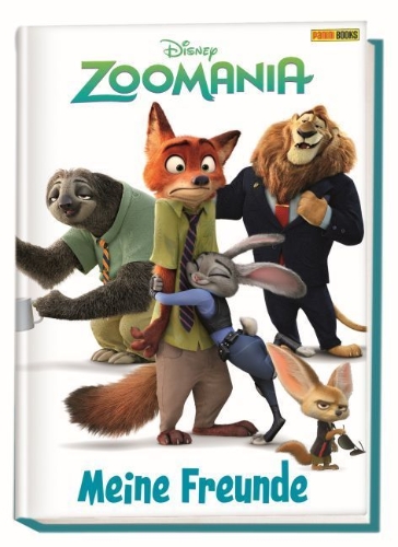 Buchcover und Innenansicht für das Buch: Disney Zoomania: Meine Freunde