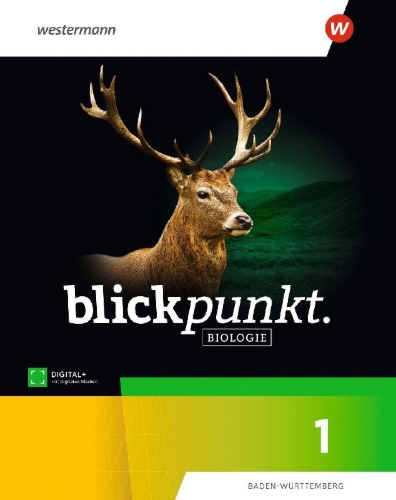 Buchcover und Innenansicht für das Buch: Blickpunkt Biologie - Schulbuch 1 für Baden-Württemberg
