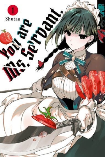 Buchcover und Innenansicht für das Buch: You are Ms. Servant. 01