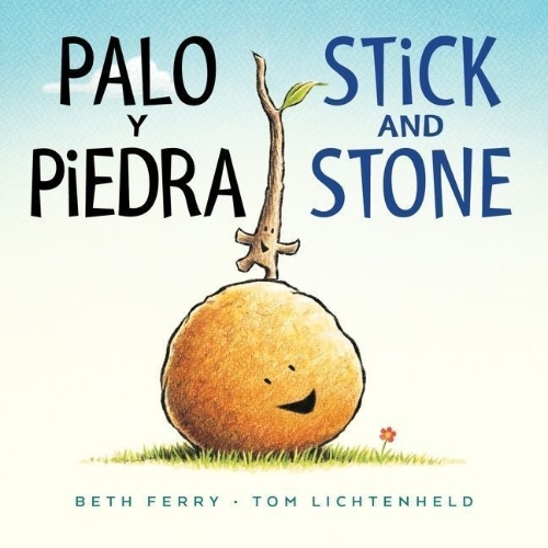 Buchcover und Innenansicht für das Buch: Palo Y Piedra/Stick and Stone