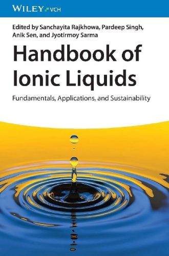 Buchcover und Innenansicht für das Buch: Handbook of Ionic Liquids