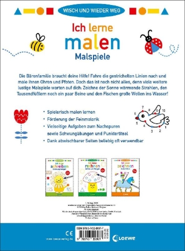 Buchcover und Innenansicht für das Buch: J'apprends à dessiner