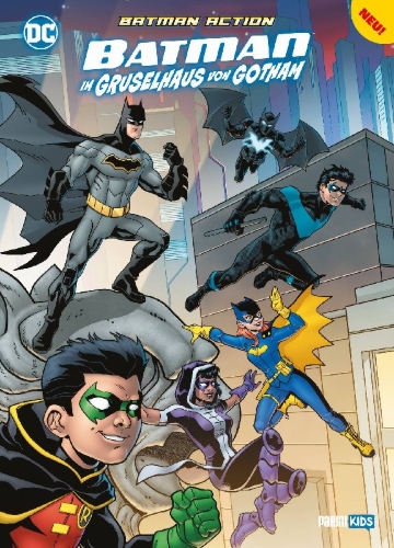 Buchcover und Innenansicht für das Buch: Batman: Knightwatch