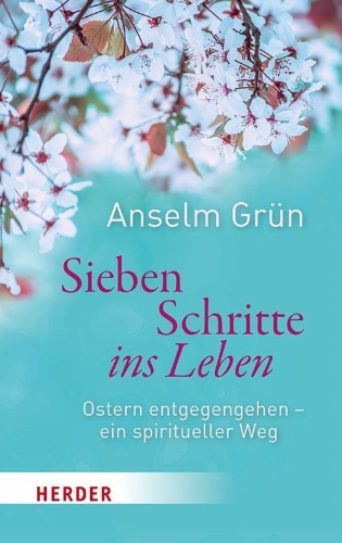 Buchcover und Innenansicht für das Buch: Sieben Schritte ins Leben