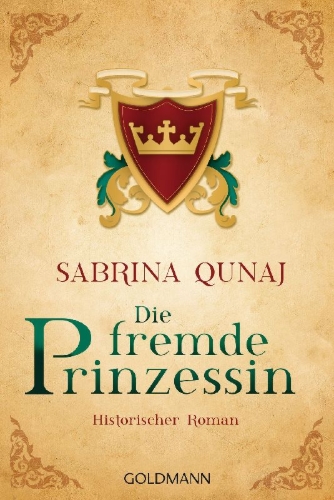 Buchcover und Innenansicht für das Buch: Die fremde Prinzessin