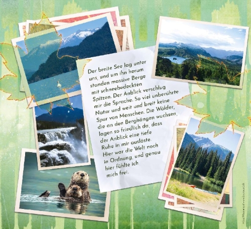 Buchcover und Innenansicht für das Buch: Wandering Hearts