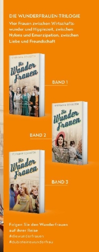 Buchcover und Innenansicht für das Buch: Die Wunderfrauen - Freiheit im Angebot