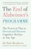 Buchcover und Innenansicht für das Buch: The End of Alzheimer's Programme