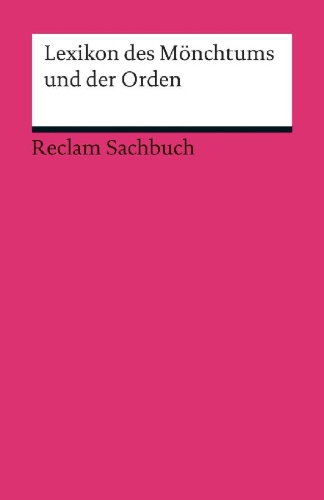 Buchcover und Innenansicht für das Buch: Lexikon des Mönchtums und der Orden