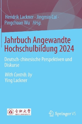 Buchcover und Innenansicht für das Buch: Jahrbuch Angewandte Hochschulbildung 2024