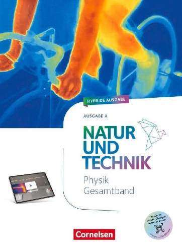 Buchcover und Innenansicht für das Buch: Natur und Technik 5.-10. Schuljahr - Physik Neubearbeitung - Ausgabe A (2026) - Schulbuch