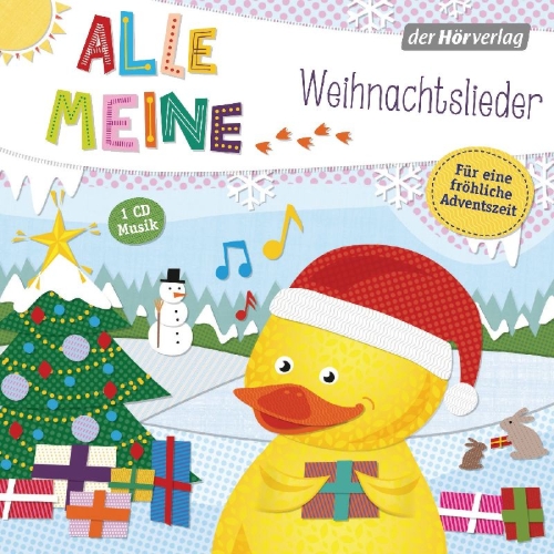 Buchcover und Innenansicht für das Buch: Alle meine Weihnachtslieder