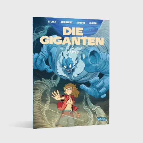 Buchcover und Innenansicht für das Buch: Les Géants Tome 9 : Karvan