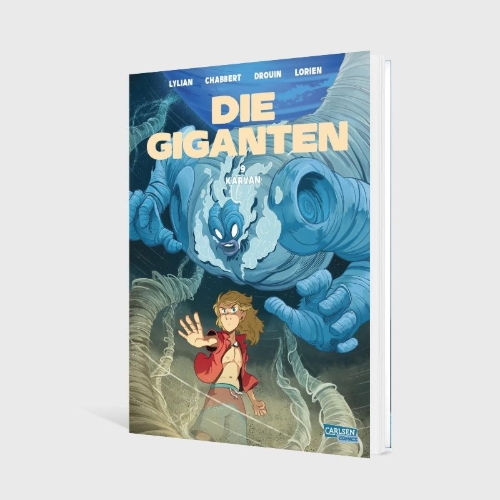 Buchcover und Innenansicht für das Buch: Les Géants Tome 9 : Karvan