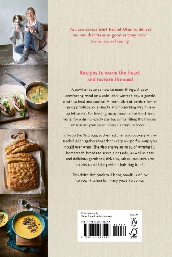 Buchcover und Innenansicht für das Buch: Soup Broth Bread