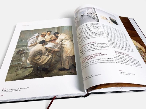 Buchcover und Innenansicht für das Buch: Die Schönheit der Anatomie