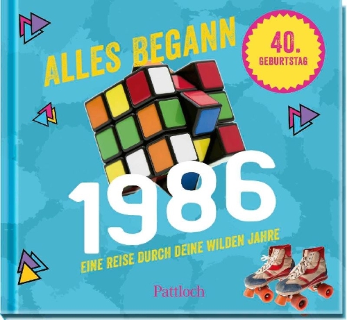 Buchcover und Innenansicht für das Buch: Alles begann 1986