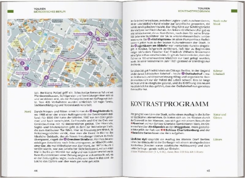 Buchcover und Innenansicht für das Buch: Baedeker Reiseführer Berlin, Potsdam