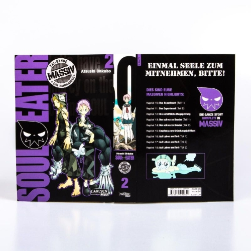 Buchcover und Innenansicht für das Buch: Soul Eater