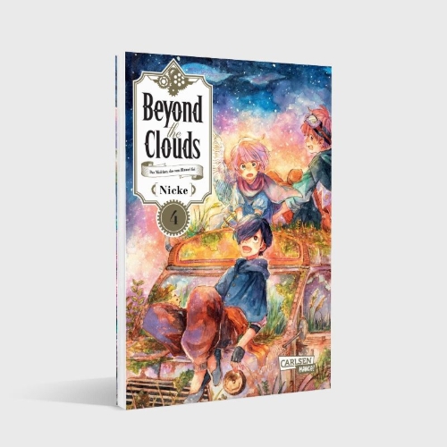 Buchcover und Innenansicht für das Buch: Beyond the Clouds