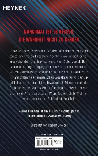 Buchcover und Innenansicht für das Buch: The Bourne Treachery