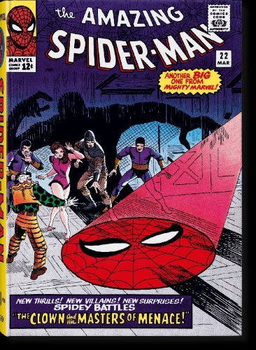 Buchcover und Innenansicht für das Buch: Marvel Comics Library. Spider-Man. Vol. 2. 1965-1966