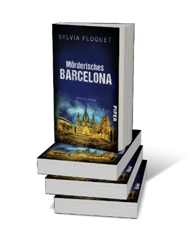 Buchcover und Innenansicht für das Buch: Mörderisches Barcelona