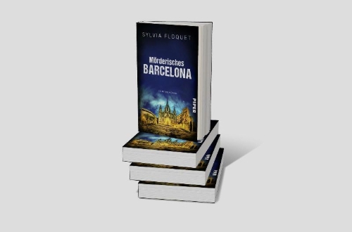 Buchcover und Innenansicht für das Buch: Mörderisches Barcelona