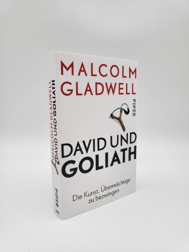 Buchcover und Innenansicht für das Buch: David and Goliath: Underdogs, Misfits and the Art of Battling Giants