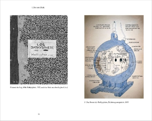 Buchcover und Innenansicht für das Buch: The Bathysphere Book
