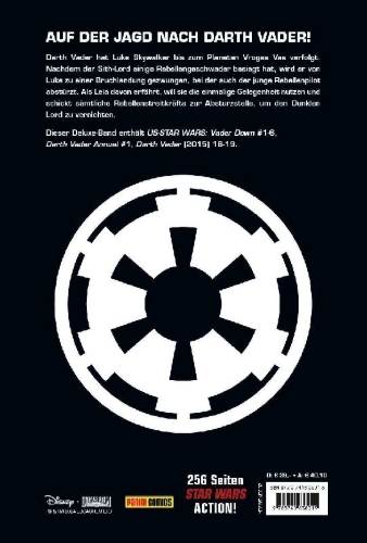 Buchcover und Innenansicht für das Buch: Star Wars Comics: Darth Vader Deluxe