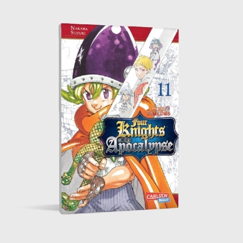 Buchcover und Innenansicht für das Buch: Mokushiroku no yonkishi