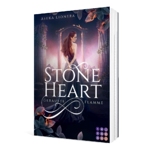 Buchcover und Innenansicht für das Buch: Stoneheart 1: Geraubte Flamme