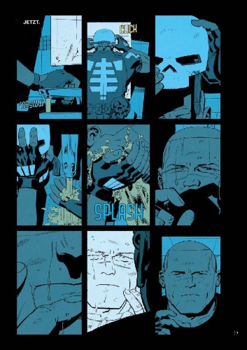 Buchcover und Innenansicht für das Buch: Black Hammer: Visions. Band 2