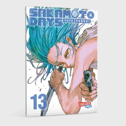 Buchcover und Innenansicht für das Buch: Sakamoto Days