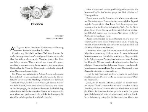 Buchcover und Innenansicht für das Buch: Dark Sigils - Wen das Schicksal betrügt