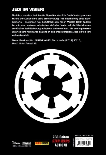 Buchcover und Innenansicht für das Buch: US-Star Wars: Darth Vader (2017) #7-#18; Darth Vader Annual #2