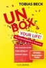 Buchcover und Innenansicht für das Buch: Unbox Your Life!