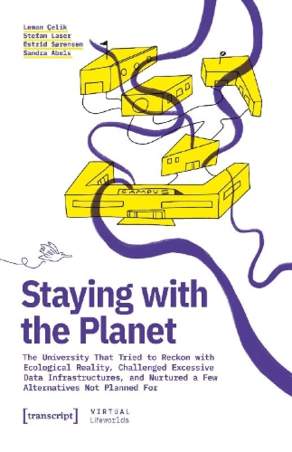 Buchcover und Innenansicht für das Buch: Staying with the Planet