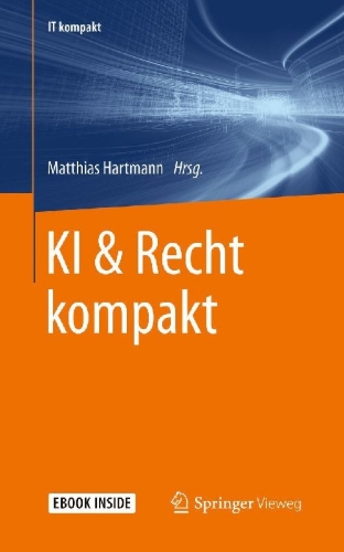 Buchcover und Innenansicht für das Buch: KI & Recht kompakt