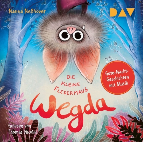 Buchcover und Innenansicht für das Buch: Die kleine Fledermaus Wegda