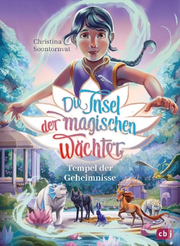Buchcover und Innenansicht für das Buch: Legends of Lotus Island 04, Temple of Secrets - Band 04 von 04