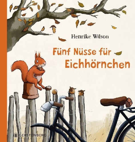 Buchcover und Innenansicht für das Buch: Fünf Nüsse für Eichhörnchen