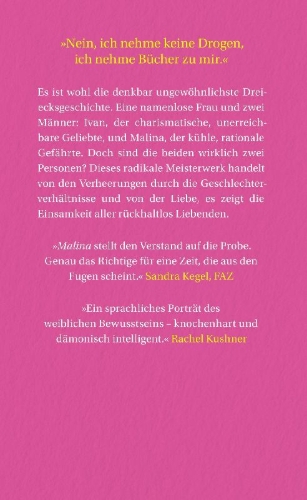 Buchcover und Innenansicht für das Buch: Malina