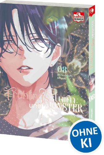 Buchcover und Innenansicht für das Buch: HARU NO ARASHI TO MONSTER