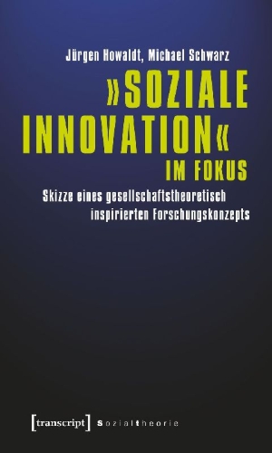 Buchcover und Innenansicht für das Buch: 'Soziale Innovation' im Fokus