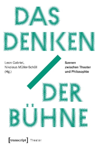 Buchcover und Innenansicht für das Buch: Das Denken der Bühne