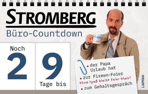 Buchcover und Innenansicht für das Buch: Stromberg Büro-Countdown